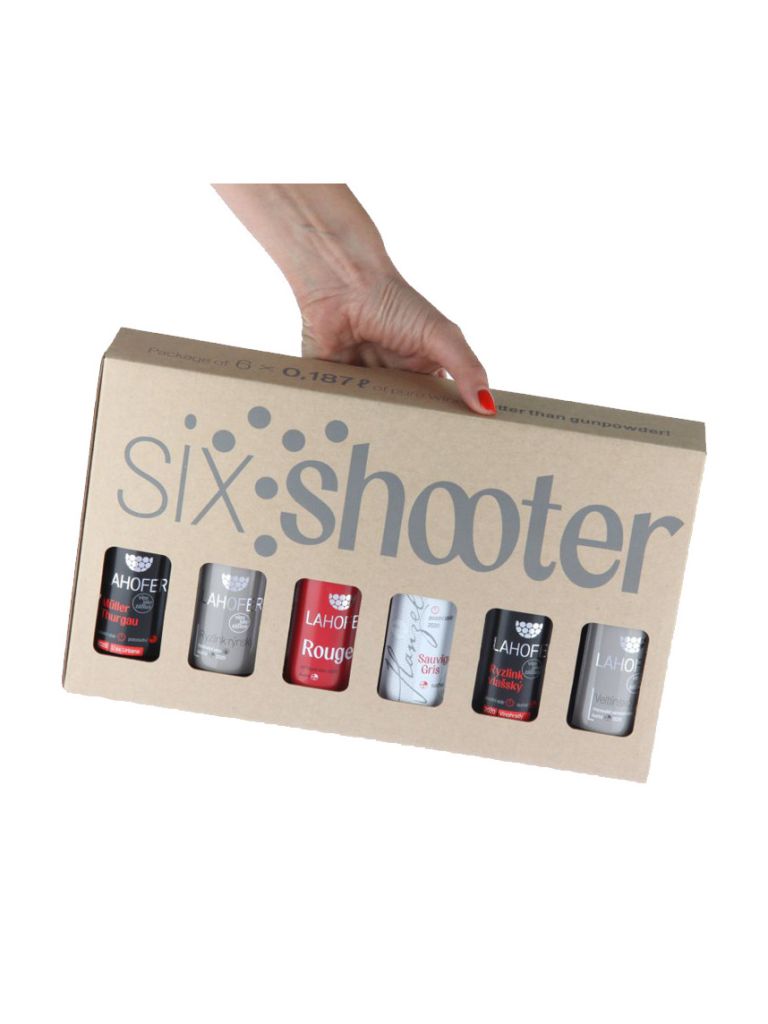 Gift set of wines "six shooter" Lahofer 6x0,187 l 12%