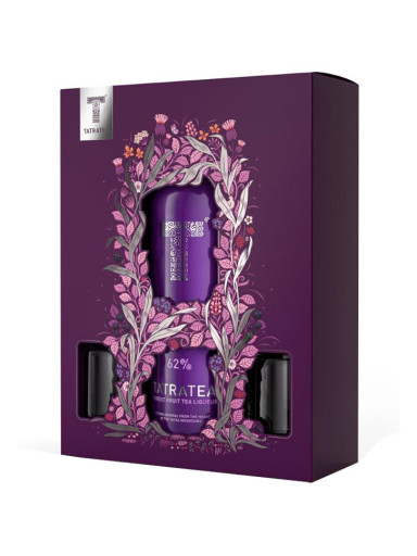 Tatratea Forest Fruit 0,7l 62% +2 Glasses
