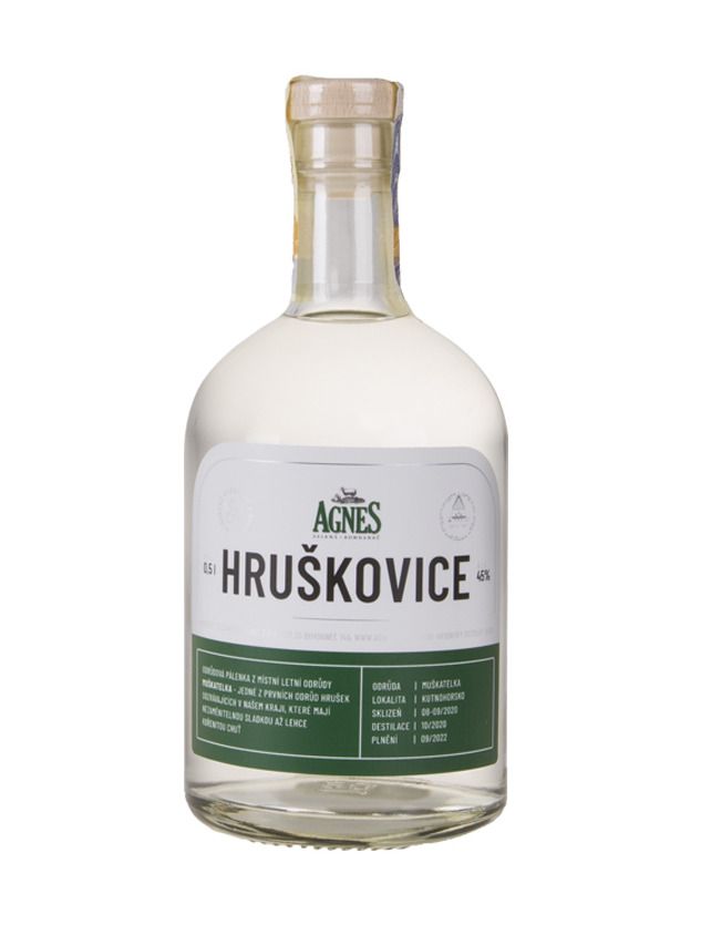 Agnes Pear Muškatelka 0,5l 45%