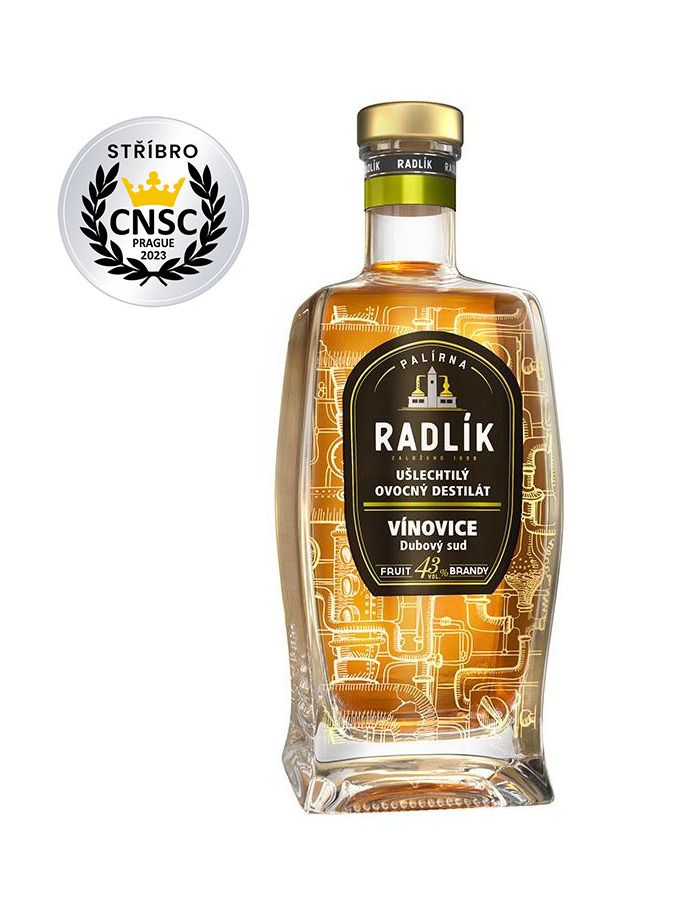 Radlík Wine oak barell 0,5l 43%