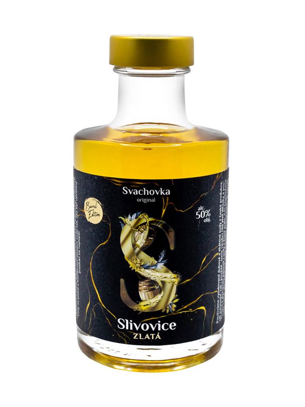 Svachovka Plum Gold 0,5l 50%