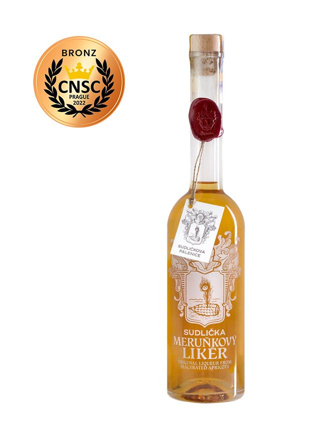 Sudlička Apricot liqueur 0,5l 37,5%
