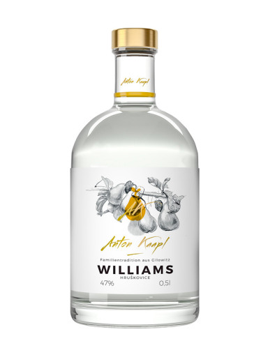 Anton Kaapl WILLIAMS Pear 0,5l 47%