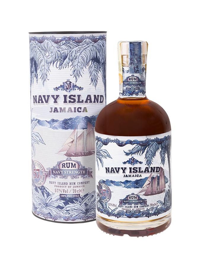 Navy Island Navy Street 0,7l 57% Giftbox
