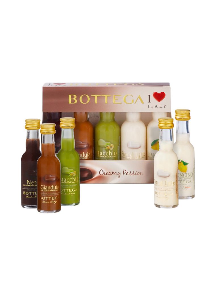 Bottega I Love Italy Liqueur Mini. Multi Pack 5x 0,03l 17%