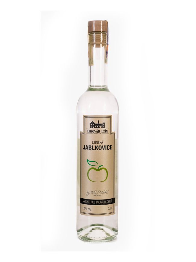 Lžínská aplle schnapps 0,5l 50%