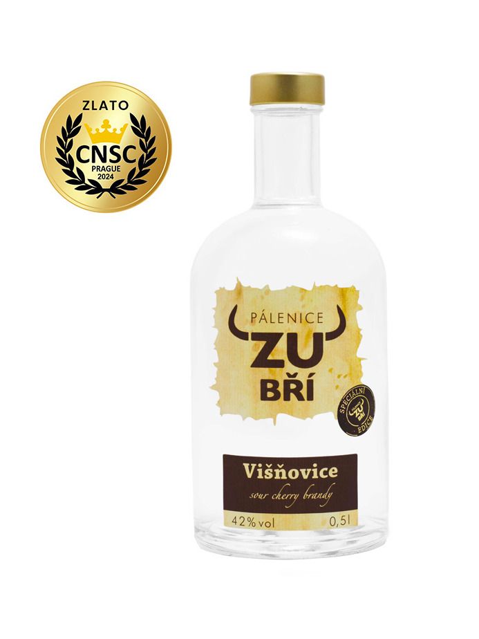 Zubří Sour cherry schnapps 0,5l 42%