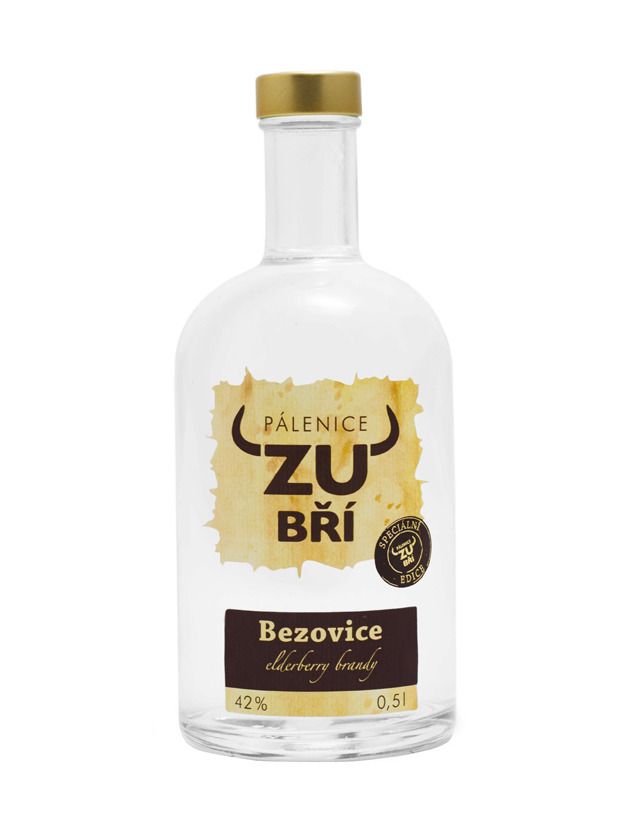 Zubří Eldelberry schnaps 0,5l 42%