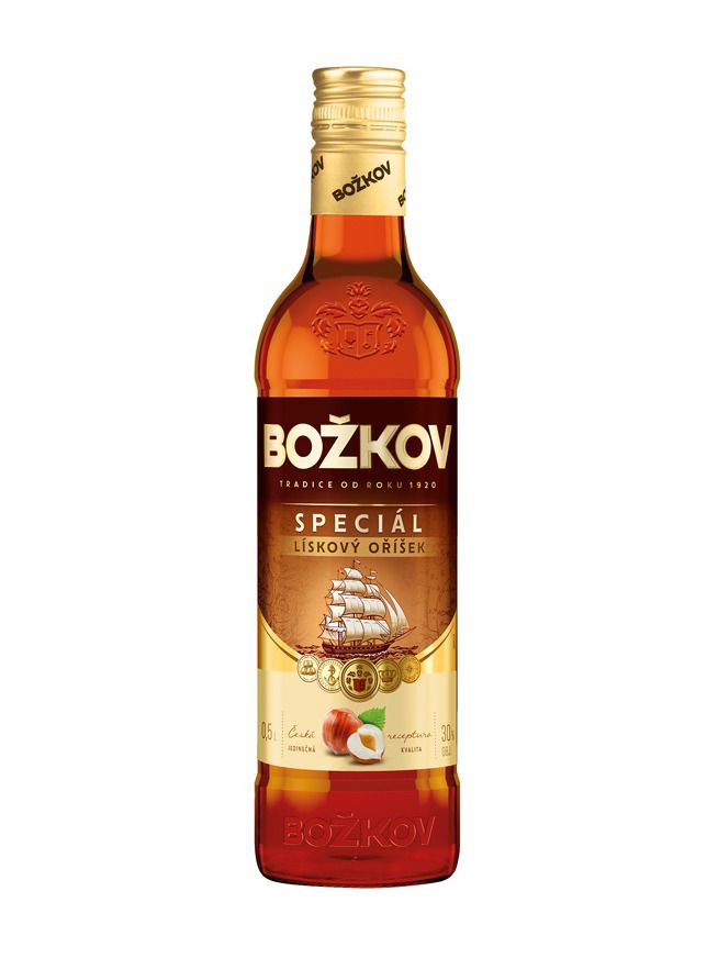 Božkov Speciál Hazelnut 0,5l 30%