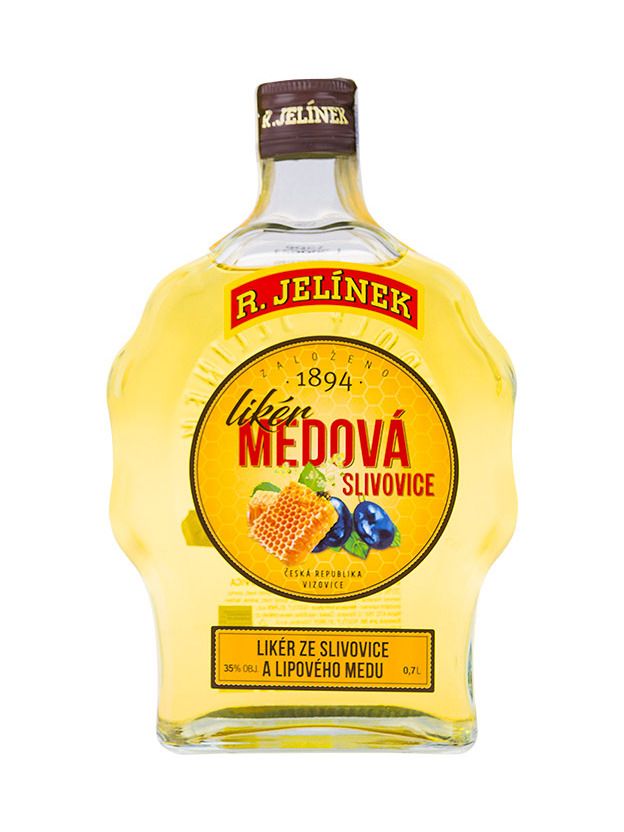 R.Jelínek honey slivovitz 35% 0,7 l