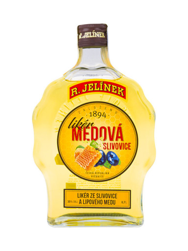 R.Jelínek honey slivovitz 35% 0,7 l