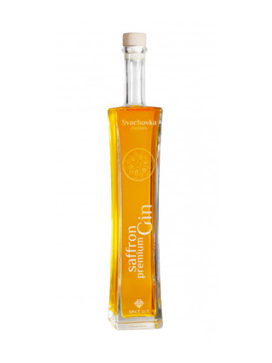 Svachovka Gin Saffron 43% 0,5 l