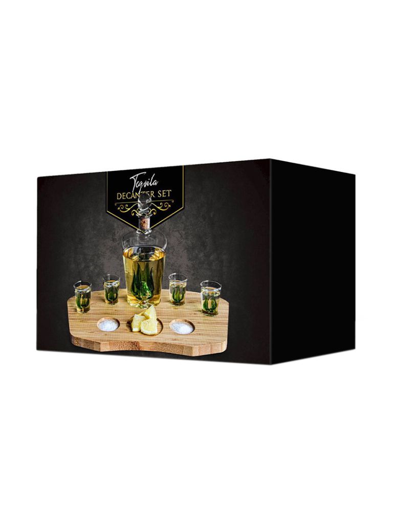 MIKAMAX Tequila Decanter Set