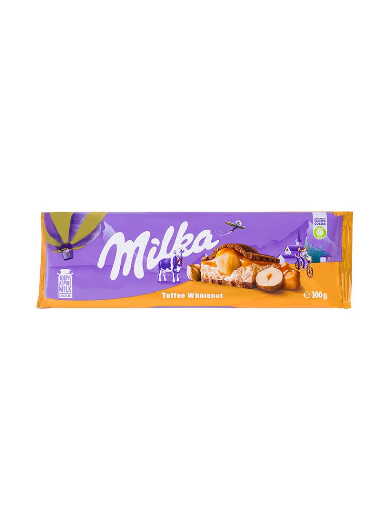 Milka Toffee Wholenut 300g