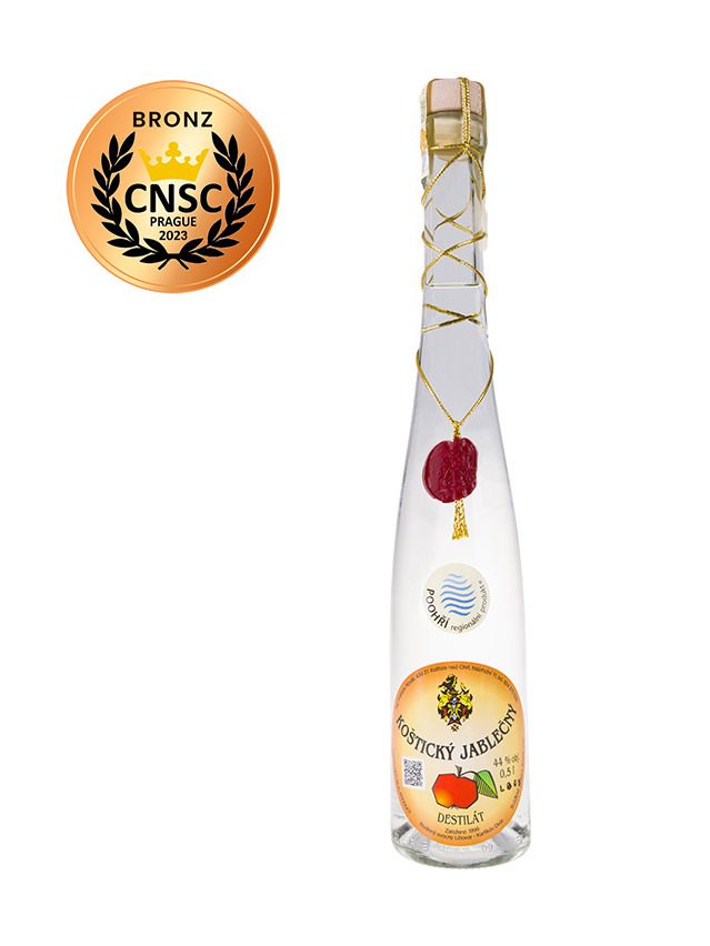 Karfíkův dvůr Koštický Calvados light  44%  0,5 l