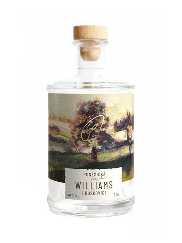 Poněšická Pear schnapps Williams 0,5 l 40%