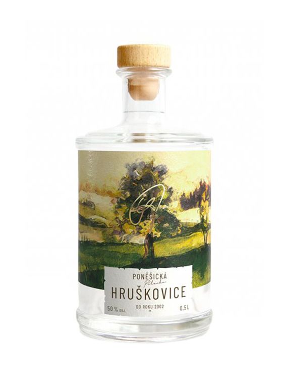 Poněšická Pear schnapps 0,5 l 50%