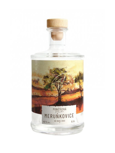 Poněšická apricot schnapps 0,5 l 40%
