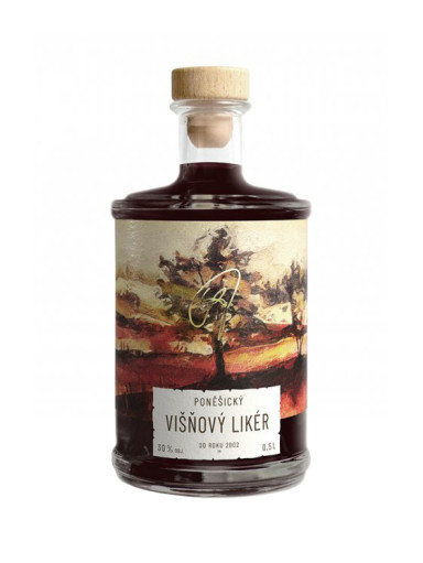 Poněšický cherry liqueur 0,5 l 30%