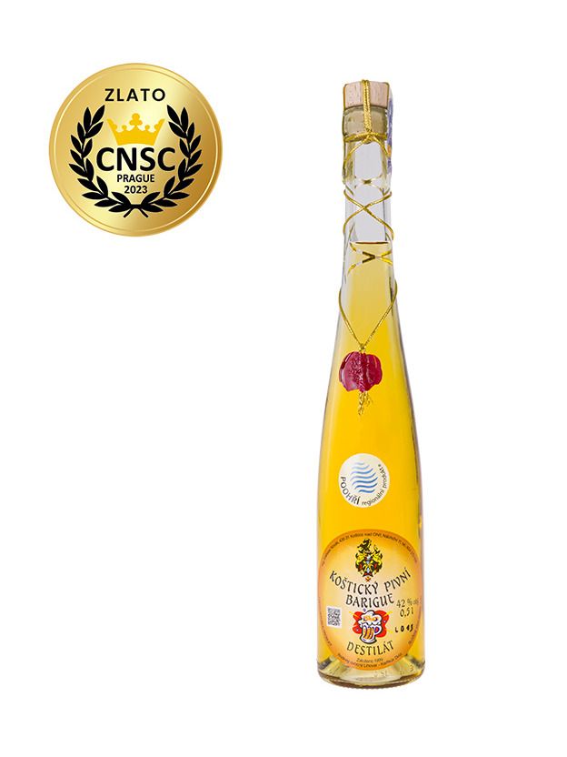 Karfíkův dvůr Koštický Beer spirit gold 0,5 l 42%
