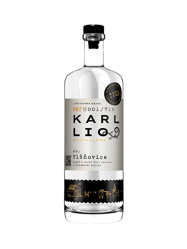 Karl LIQ Sour Cherry Coupage 2022 0,5 l 48%