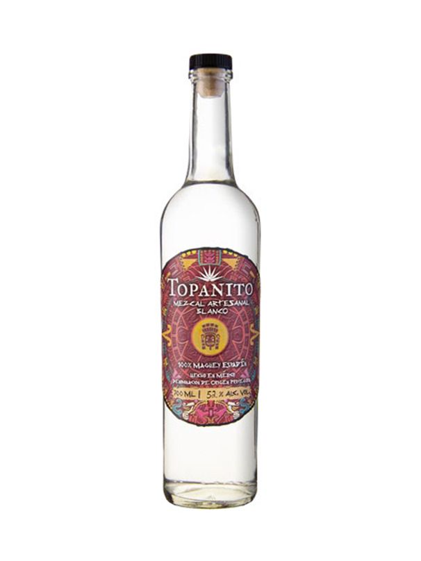 Topanito Mezcal Artesanal 100% Espadín 0,7 l 52%