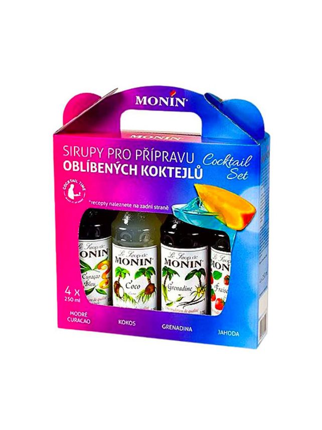 Monin Cocktail Set 4 x 0,25 l