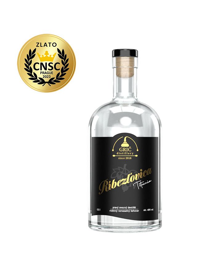 GRIČ currants 0,5 l 48%