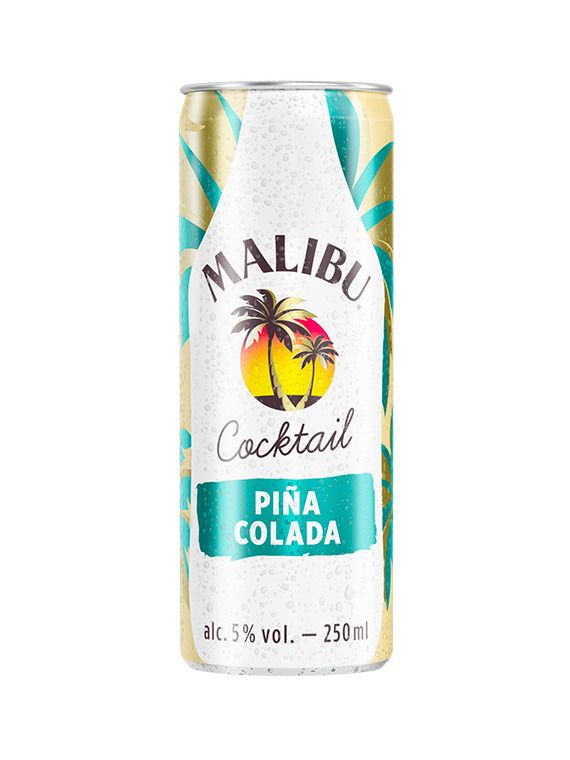 Malibu Coctail Pina Colada 0,25 l 5% tin