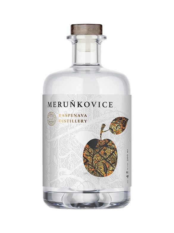 Raspenava Apricot 0,5 l 42%
