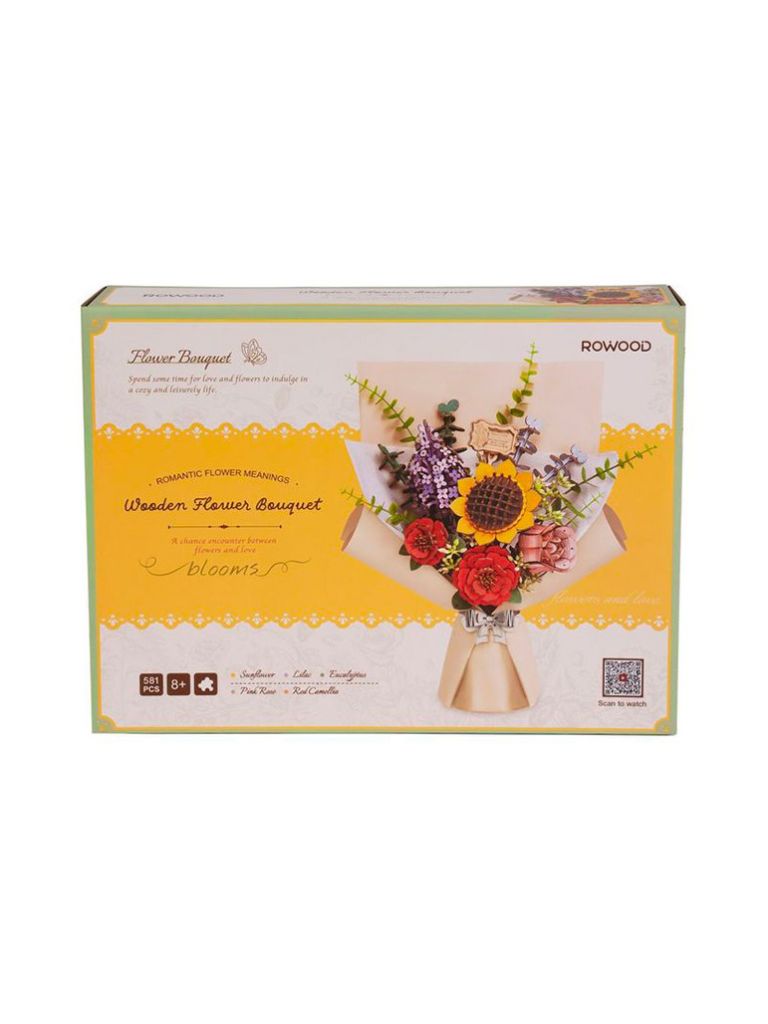 Rowood Wooden Flower Bouquet