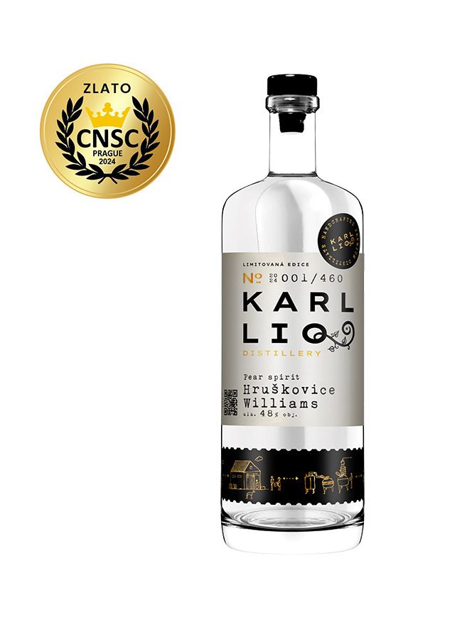 Karl LIQ Pear brandy Williams 48% 0,5 l