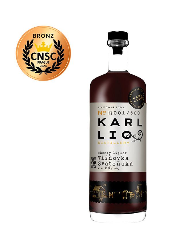 Karl LIQ Sour cherry brandy 24% 0,5 l
