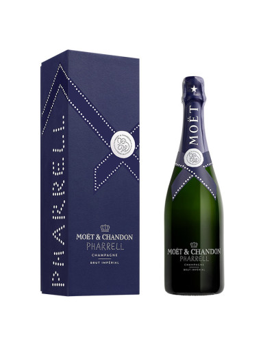 Moët & Chandon Brut Imperial Pharrell Williams blue 12,5% 0,75 l gift box