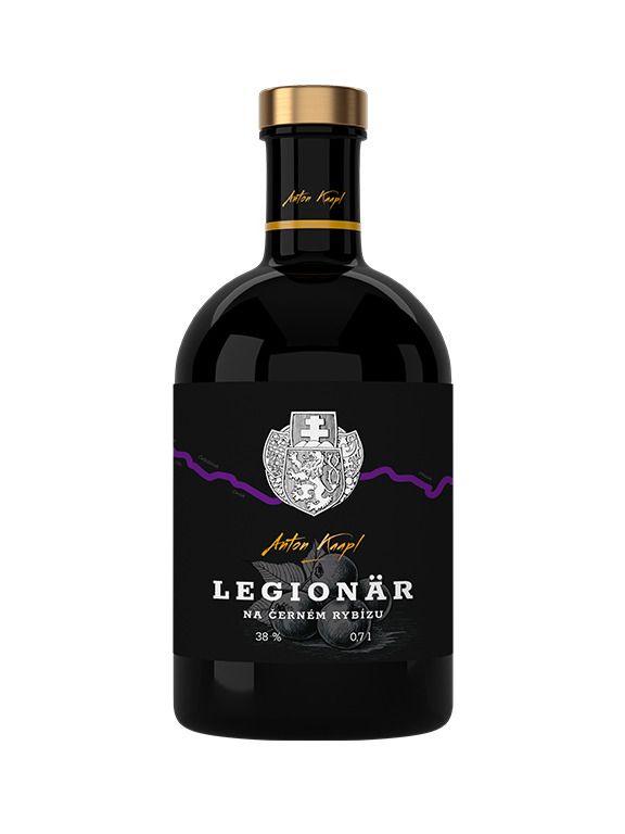 Anton Kaapl LEGIONÄR Blackcurrant 38% 0,7 l
