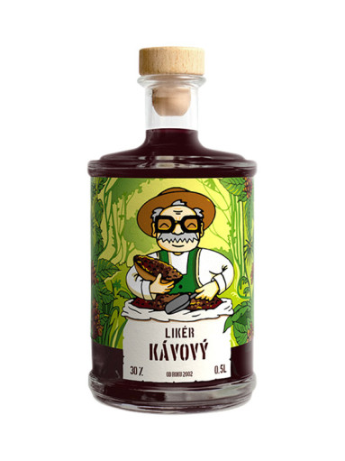 Poněšice Coffee liqueur 30% 0,5 l