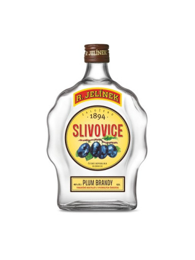 R.Jelínek plum brandy 45% 0,5 l