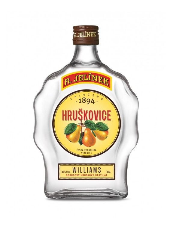 R.Jelínek pear brandy Williams 42% 0,5 l