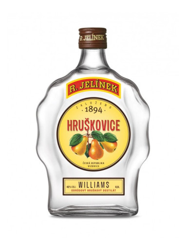 R.Jelínek pear brandy Williams 42% 0,5 l