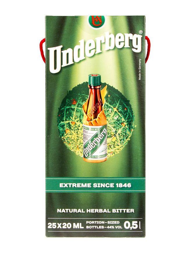 Underberg 25x0,02l 44%