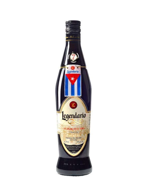 Legendario 7Y Elixir De Cuba 34% 0,7 l