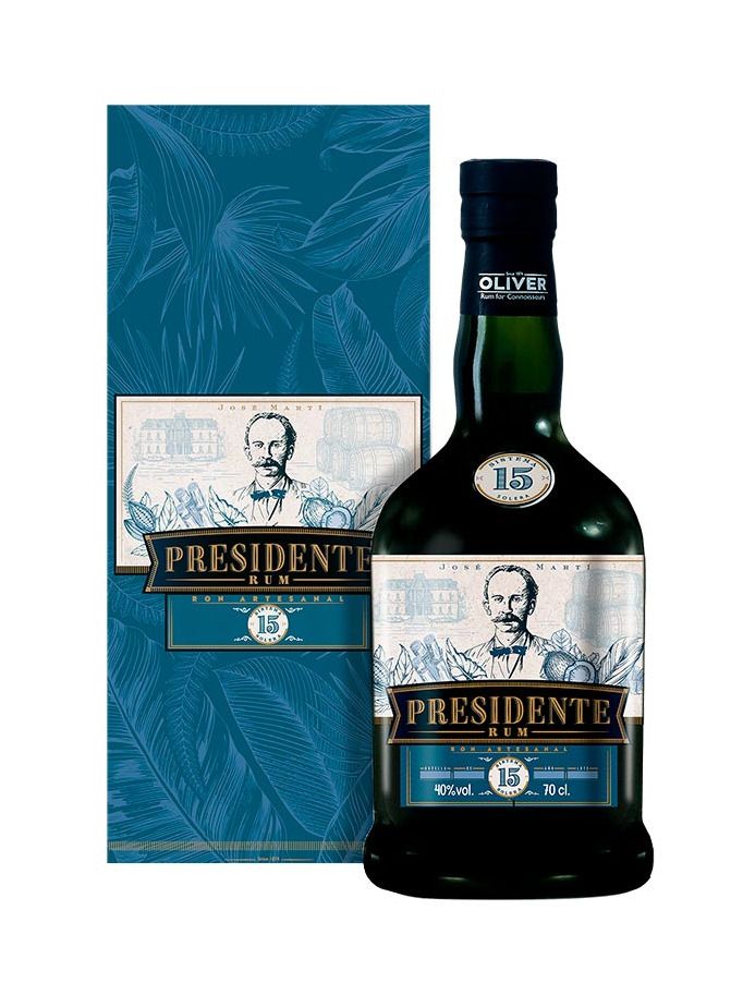 Presidente Marti 15Y Sistema Solera Giftbox 0,7 40%