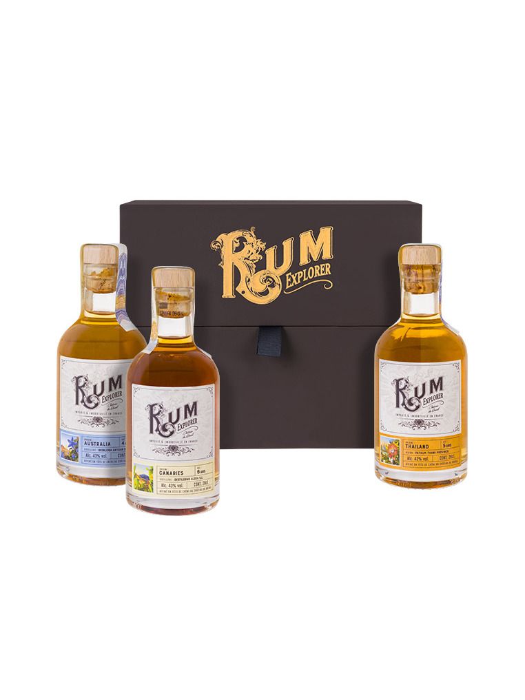 Rum Explorer Set 3 x 0,2 l 41%