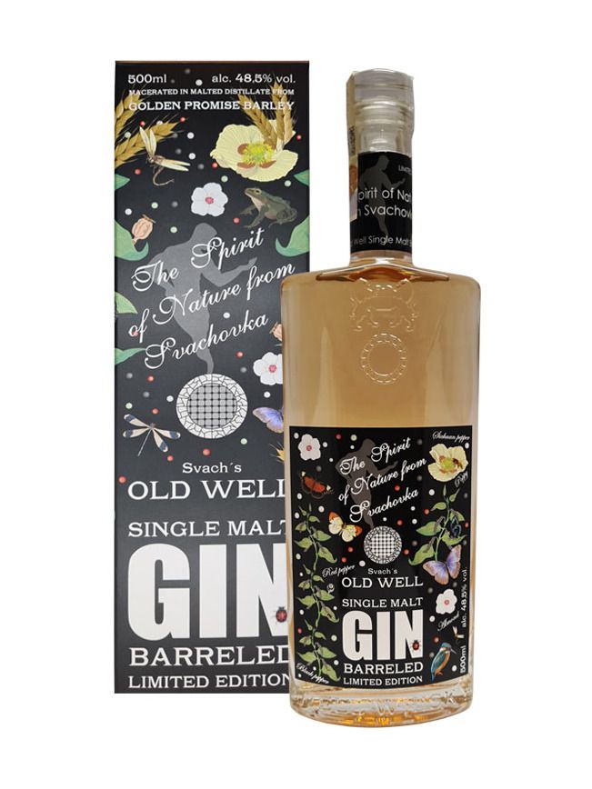 Svach's Old Well Single Malt Gin Barreled 0,5L 48,5% Limited Edition Giftbox
