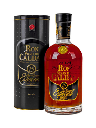Ron Viejo de Caldas 15y 0,7l 40% Giftbox
