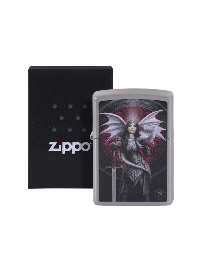 ZIPPO street cr.color"Anne Stokes Dragon Girl"60005247