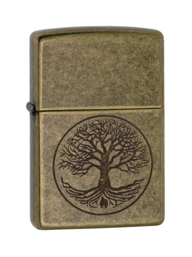 ZIPPO messing antik graviert "Tree of Life"60005187
