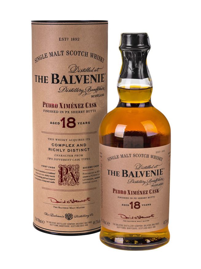 Balvenie 18Y Pedro Ximénez Sherry Cask 0,7l 48,7% Giftbox